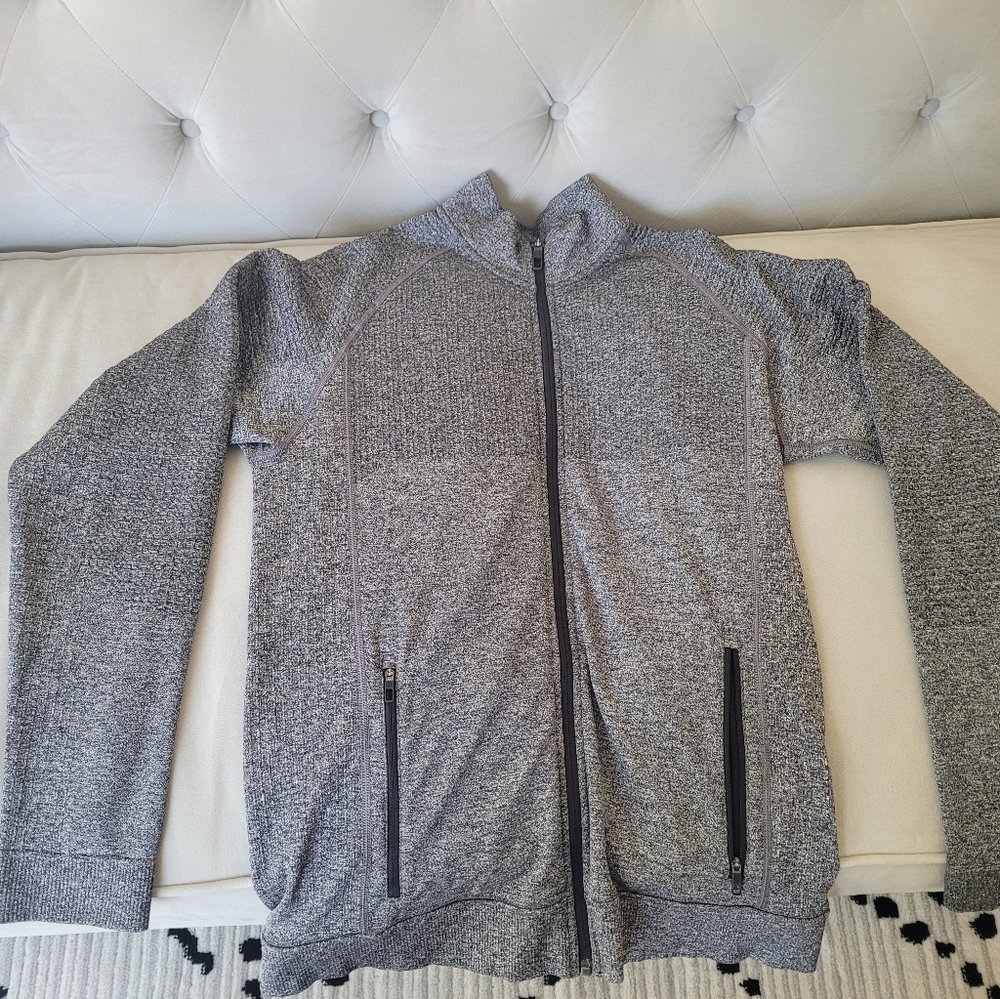 Size Mens Medium,  Grey, Lululemon zip up